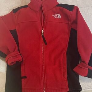 The North Face Red and Black Outdoor Fleece
